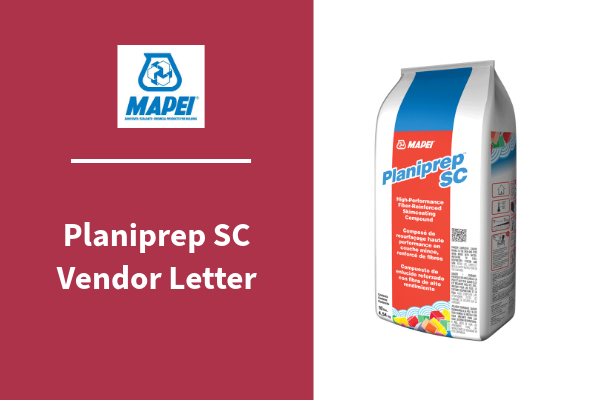 Mapei Planiprep SC - Collateral